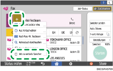 Abbildung Bedienfeld-Display