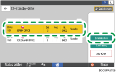 Abbildung Bedienfeld-Display