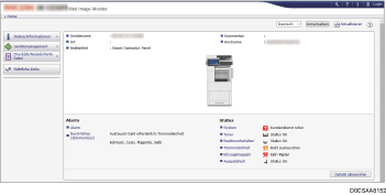 Webbrowser-Bildschirmdarstellung
