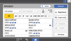 Abbildung Bedienfeld-Display