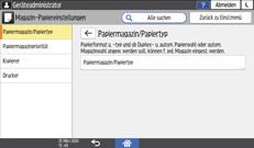 Abbildung Bedienfeld-Display