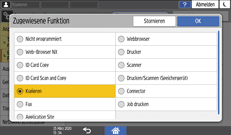 Abbildung Bedienfeld-Display