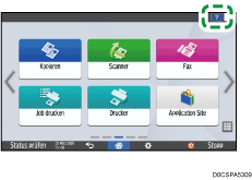 Abbildung Bedienfeld-Display
