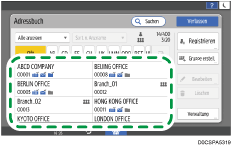 Abbildung Bedienfeld-Display
