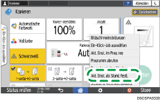 Abbildung Bedienfeld-Display