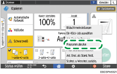 Abbildung Bedienfeld-Display