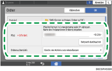 Abbildung Bedienfeld-Display