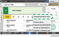 Abbildung Bedienfeld-Display