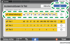 Abbildung Bedienfeld-Display