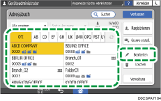 Abbildung Bedienfeld-Display