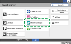 Abbildung Bedienfeld-Display