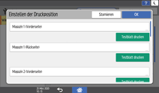Abbildung Bedienfeld-Display