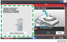Abbildung Bedienfeld-Display