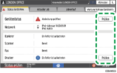 Abbildung Bedienfeld-Display