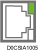 Gigabit Ethernet port illustration