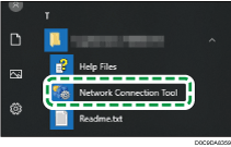 Ilustración de la pantalla del driver