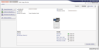 Ilustración de la pantalla del navegador web