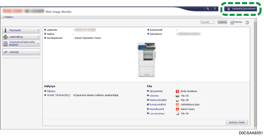 Selaimen näytön kuva