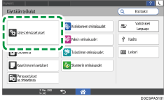 Käyttöpaneelin näyttö