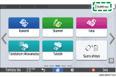 Käyttöpaneelin näyttö