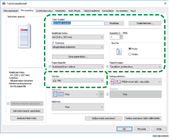 Kuva ohjaimen näytöstä