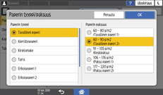 Käyttöpaneelin näyttö