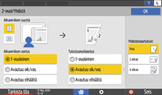 Käyttöpaneelin näyttö