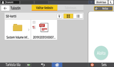 Käyttöpaneelin näyttö