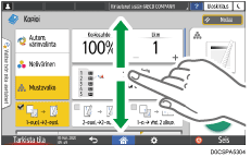 Käyttöpaneelin näyttö