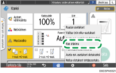 Käyttöpaneelin näyttö
