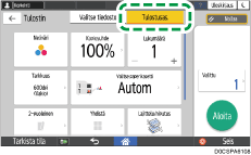 Käyttöpaneelin näyttö