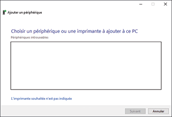 Illustration de l'écran Pilote