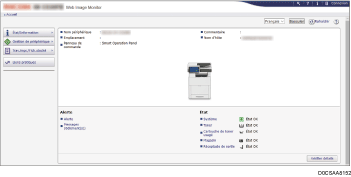 Illustration de la page du navigateur Web