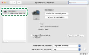 Meghajtó képernyő - illusztráció