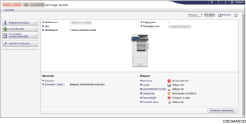 Webböngésző képernyőjének illusztrációja