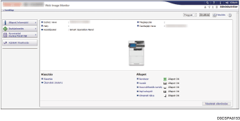 Webböngésző képernyőjének illusztrációja