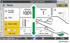 A kezelőpanel ismertetése