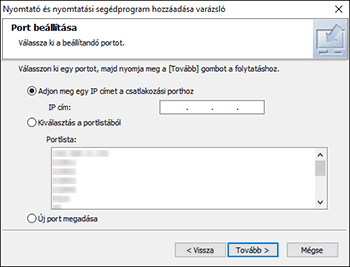 Az illesztőprogram-telepítő ábrája
