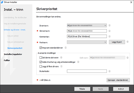 Illustrasjon av driverinstallasjon