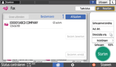 Afbeelding van bedieningspaneel