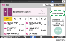 Afbeelding van bedieningspaneel