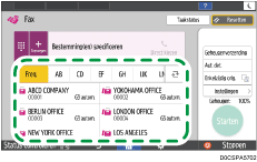 Afbeelding van bedieningspaneel