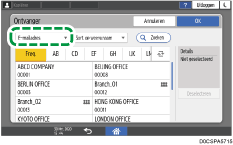 Afbeelding van bedieningspaneel