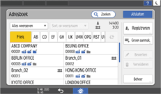 Afbeelding van bedieningspaneel