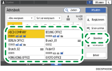 Afbeelding van bedieningspaneel