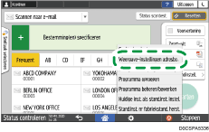 Afbeelding van bedieningspaneel
