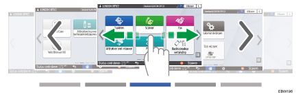 Afbeelding van bedieningspaneel