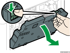 Afbeelding van tonerafvalfles