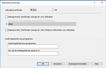 Illustratie stuurprogrammascherm