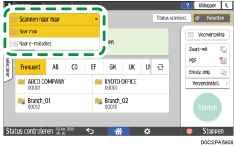 Afbeelding van bedieningspaneel